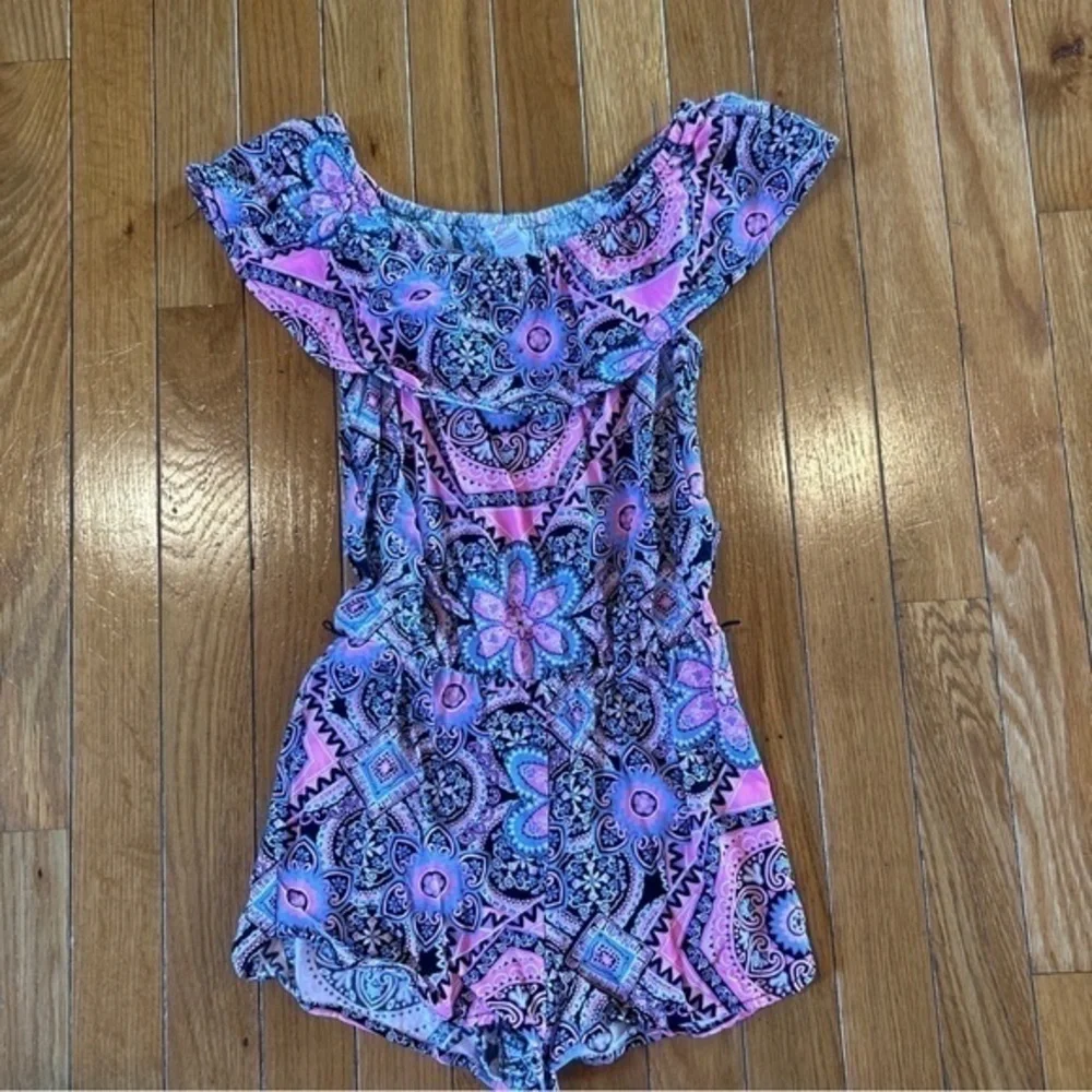 Lot Of 3 Justice Epic Threads Art Class Shorts Romper A-Line Dress Girls Size 7